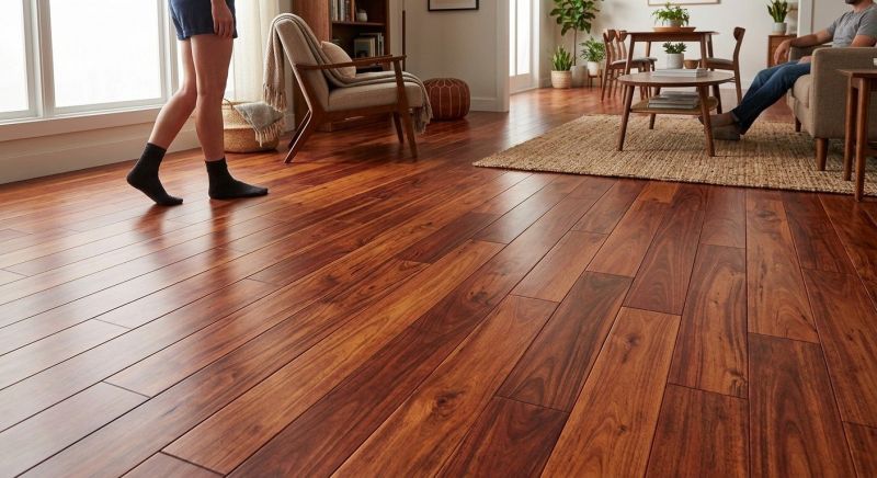 Cherry Floor Installation in De Leon Springs, FL