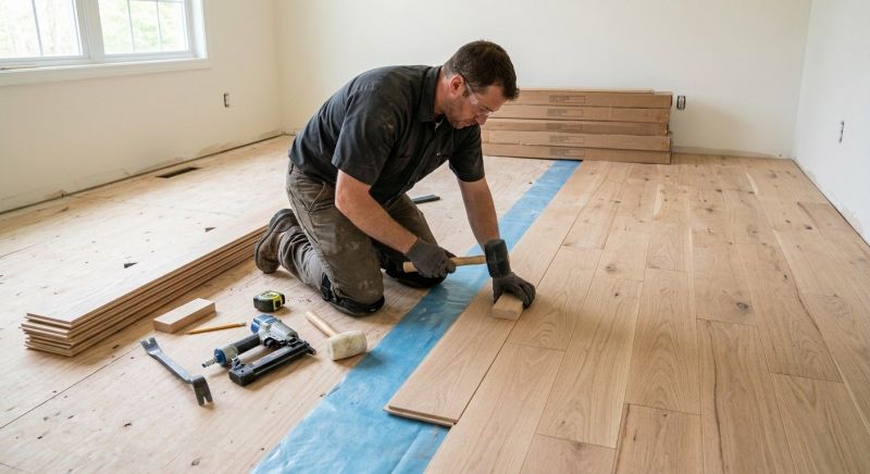 Hardwood Floor Installation in Daytona Beach, FL