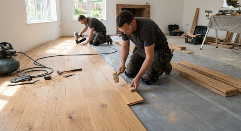 Hardwood Floor Installation in Orange City, FL