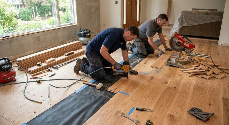 Hardwood Floor Installation in Orange City, FL
