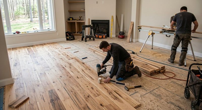 Hardwood Floor Installation in Ormond Beach, FL