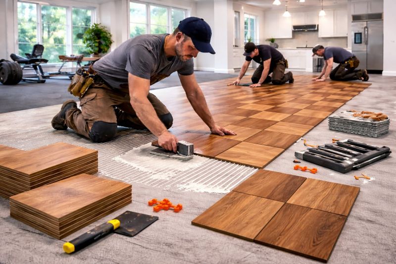 Hardwood Floor Installation in Osteen, FL