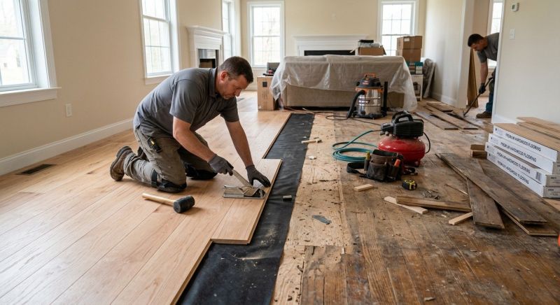 Hardwood Floor Installation in Volusia County, FL