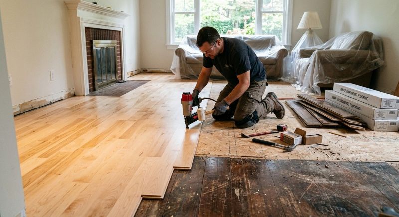 Maple Flooring Installation in Deltona, FL