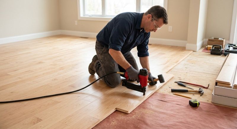 Maple Flooring Installation in Port Orange, FL