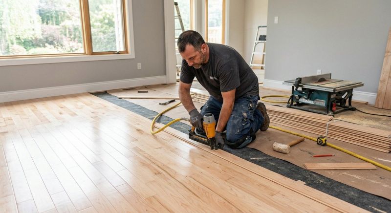 Maple Flooring Installation in Osteen, FL