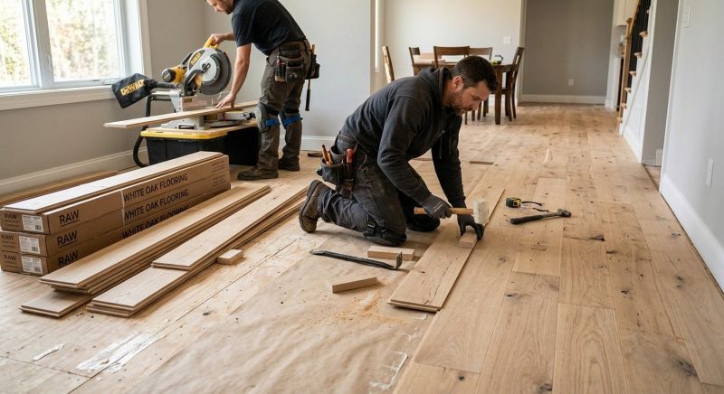 Oak Floor Installation in De Leon Springs, FL