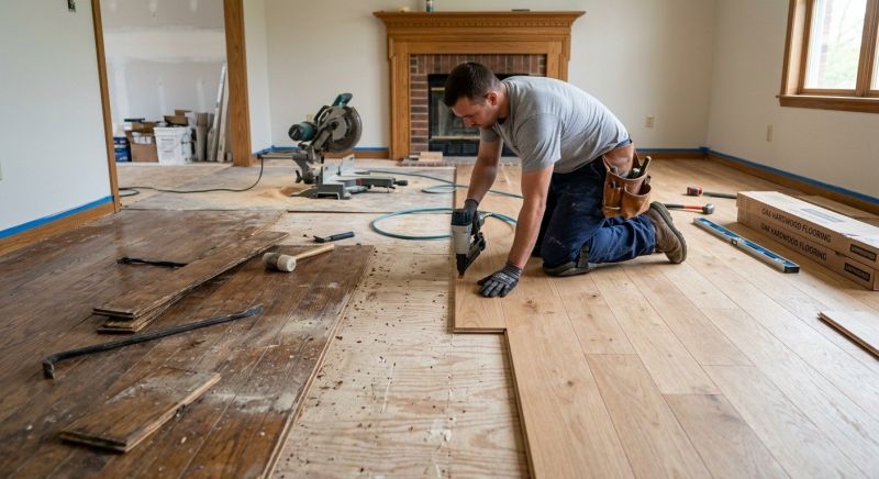 Oak Floor Installation in De Leon Springs, FL