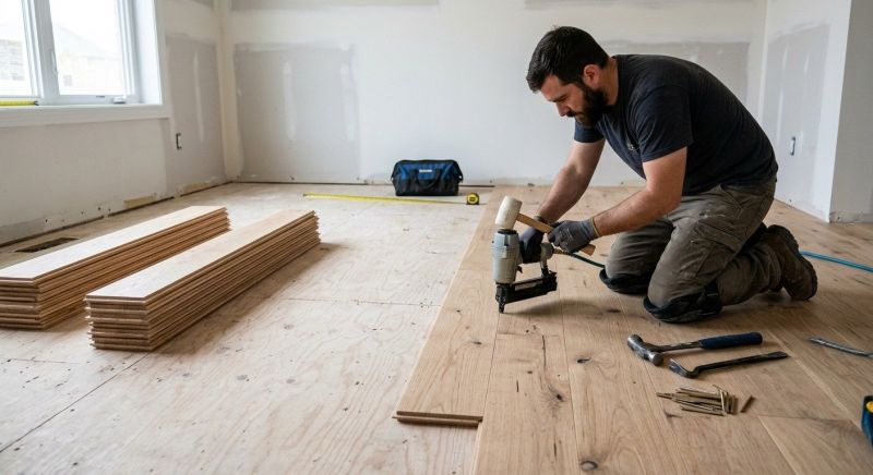 Oak Floor Installation in Orange City, FL