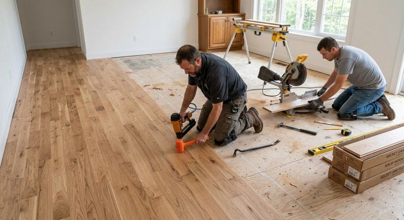 Oak Floor Installation in Ormond Beach, FL