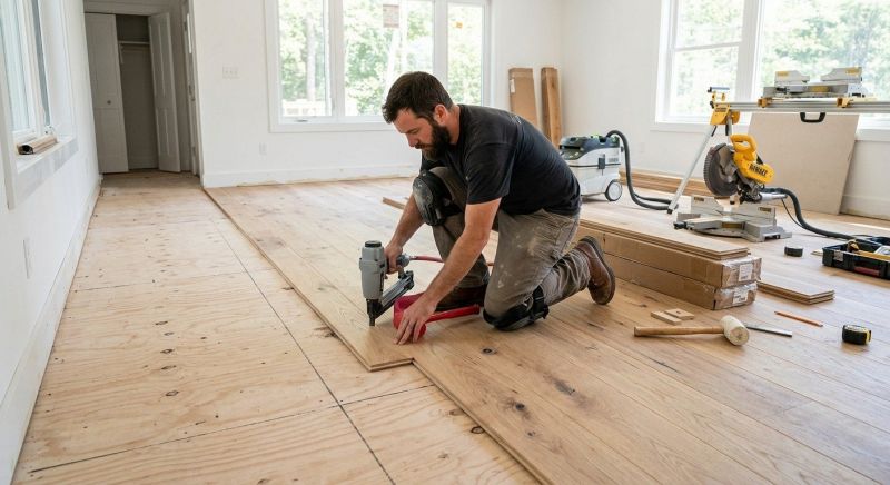 Oak Floor Installation in Osteen, FL
