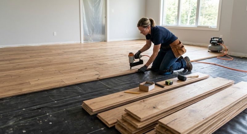 Plank Floor Installation in Port Orange, FL
