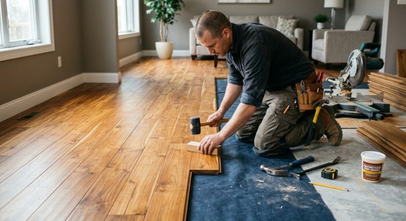 Teak Flooring Installation in Port Orange, FL