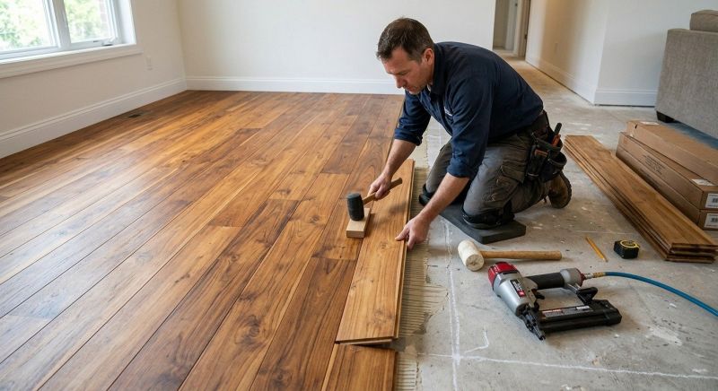 Teak Flooring Installation in Port Orange, FL