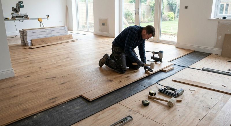 Teak Flooring Installation in Port Orange, FL