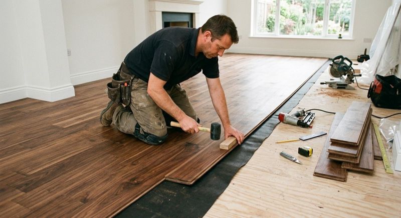 Walnut Flooring Installation in Port Orange, FL