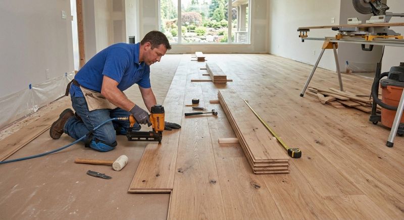 Wide Plank Floor Installation in Port Orange, FL